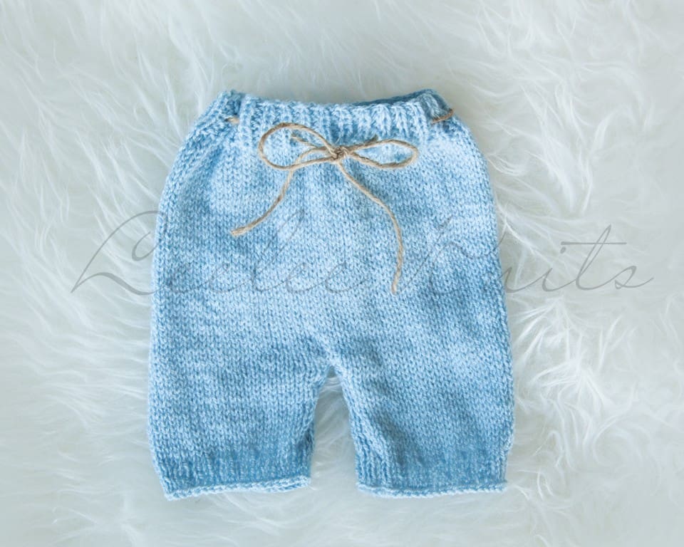 Newborn Baby Knit Shorts Pattern Leelee Knits