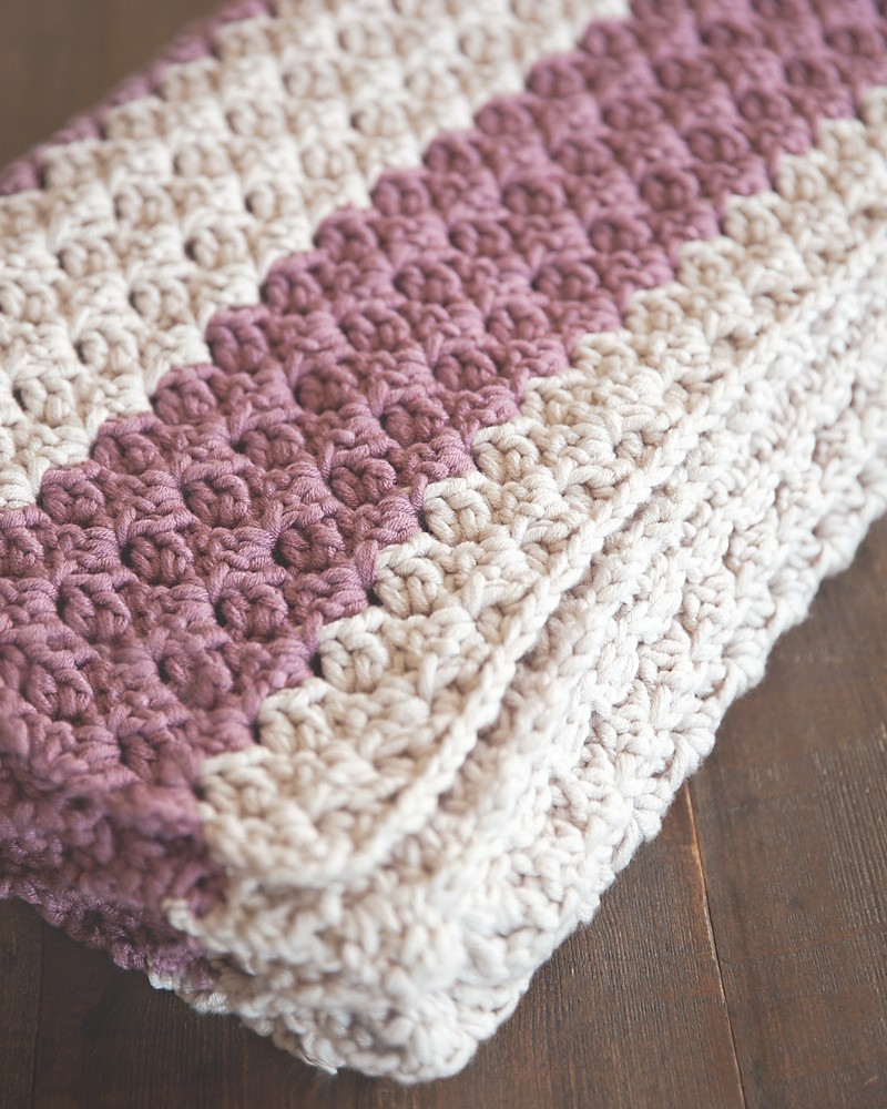 Free Chunky Crochet Throw Pattern - Leelee Knits