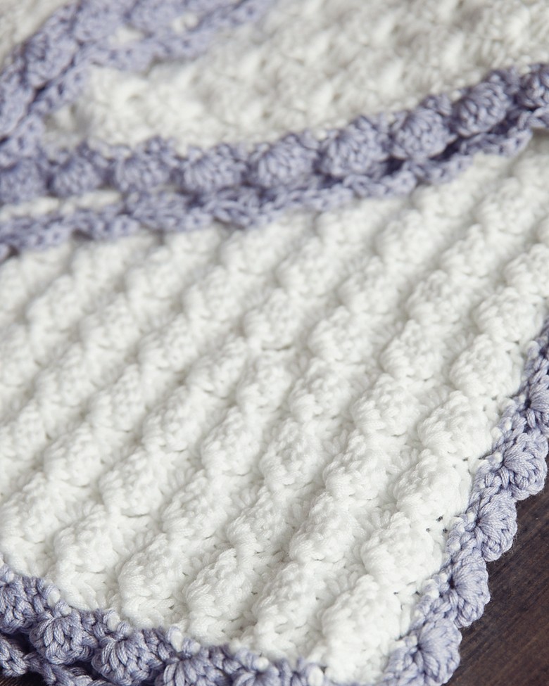 Archive Vintage Chic Free Crochet Baby Blanket Pattern  Leelee Knits