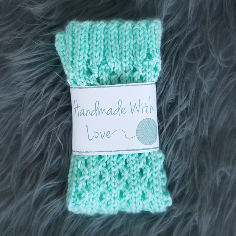 Handmade With Love Label 2 - Leelee Knits