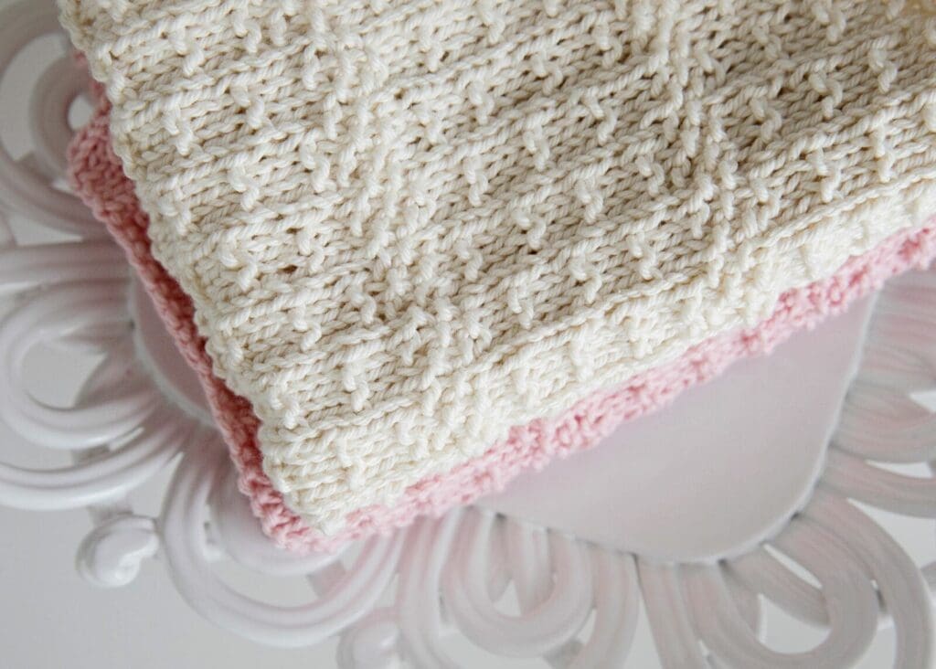 free knitted dish towel pattern