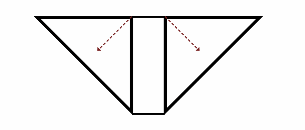 Beginner Knit Shawl Diagram