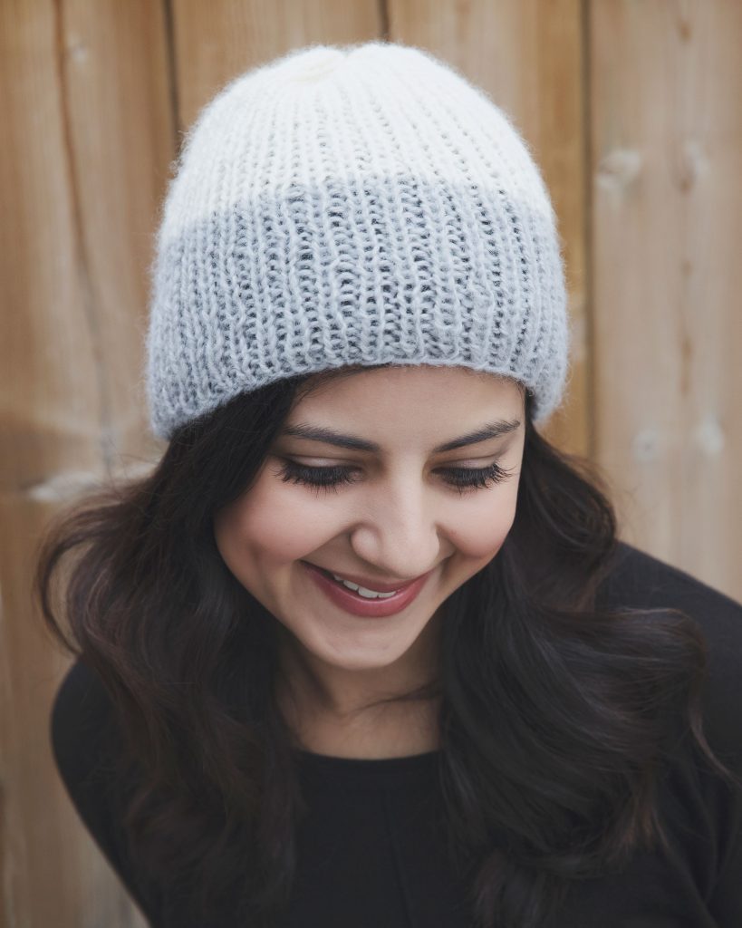 Reverie Ribbed Winter Hat Knitting Pattern - Leelee Knits