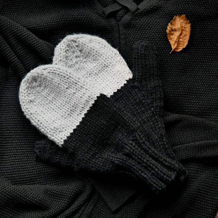 How to Knit Mittens Easy Knit Mittens Pattern Leelee Knits