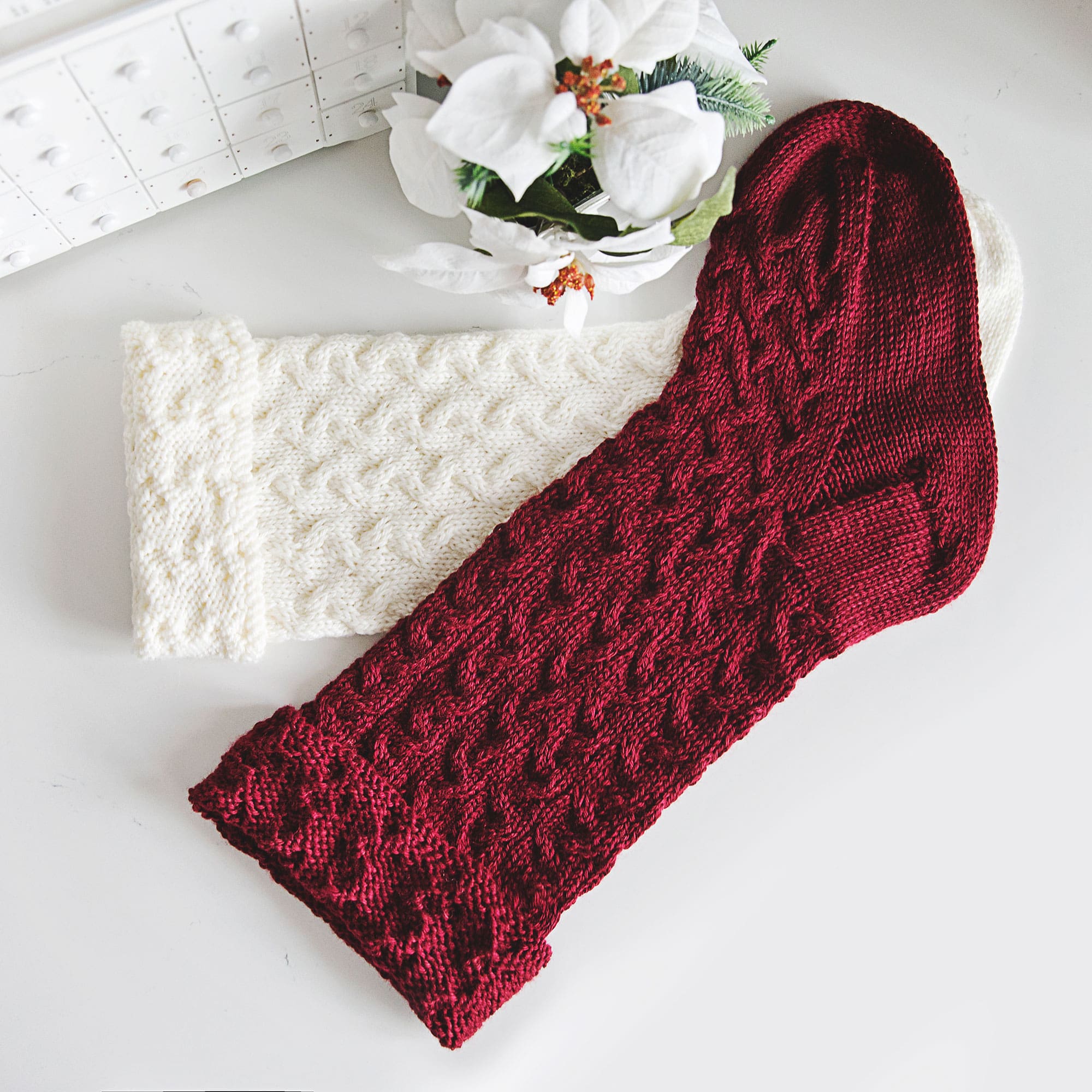 Knit Christmas Stocking Pattern Knit Christmas Stocking Pattern