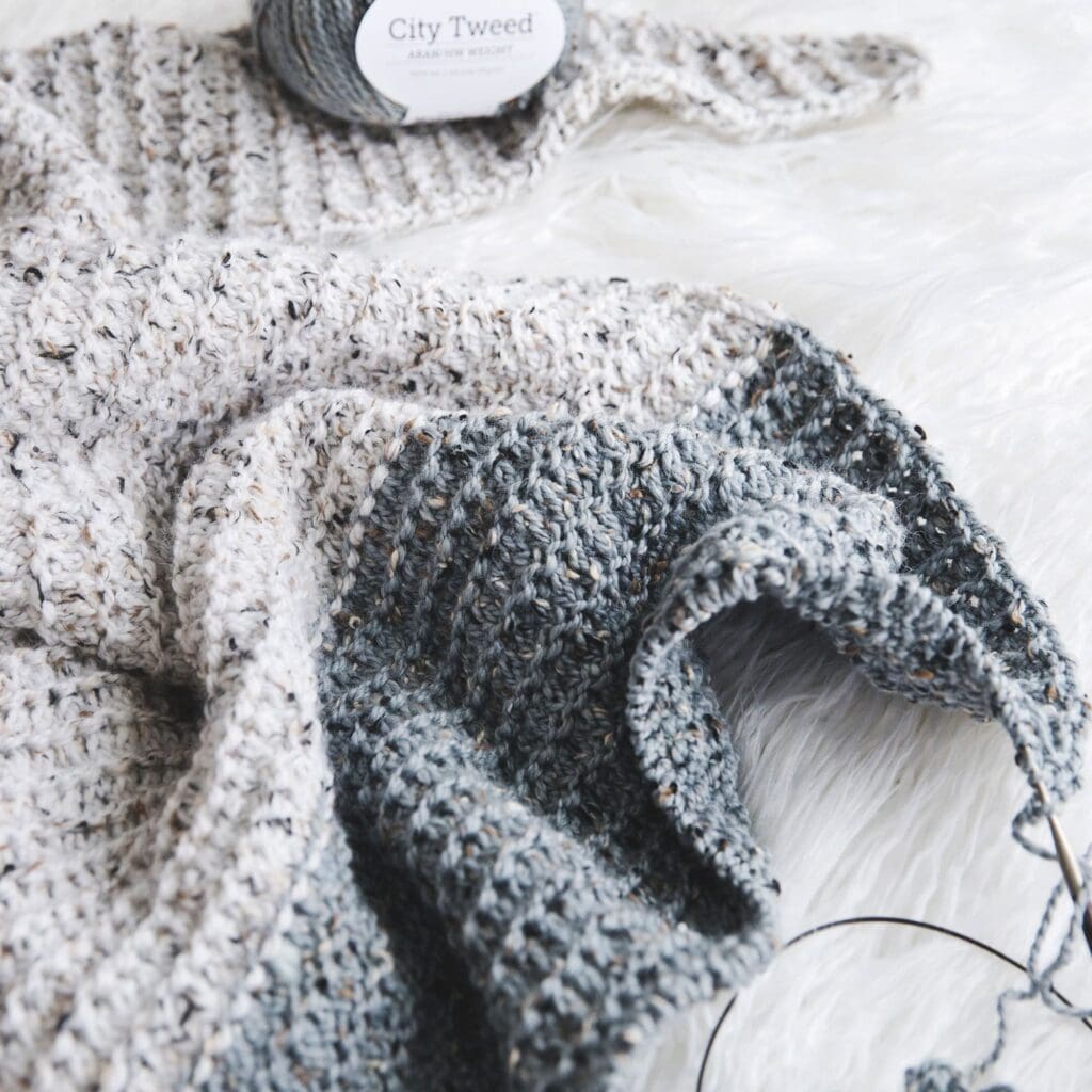 Winter Shawl Knitting Pattern