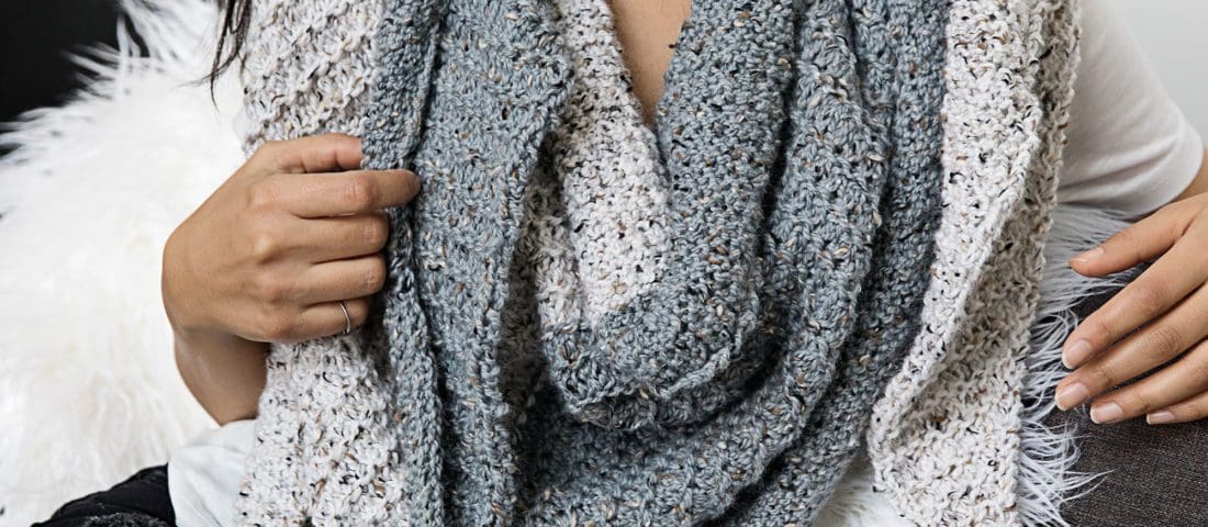 Winter Shawl Knitting Pattern
